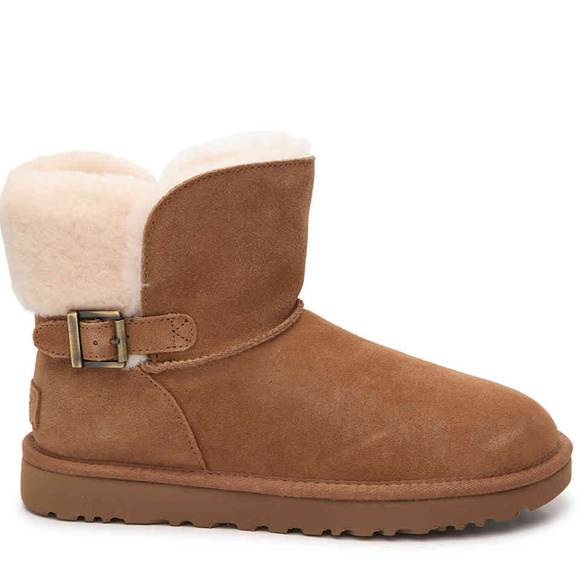 Ugg karel cheap boots chestnut suede